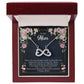 To My Mom, Thank You For Being My Friend-Endless Love Necklace