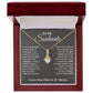 To My Soulmate, In Your Heart I found My Love, Alluring Beauty Necklace