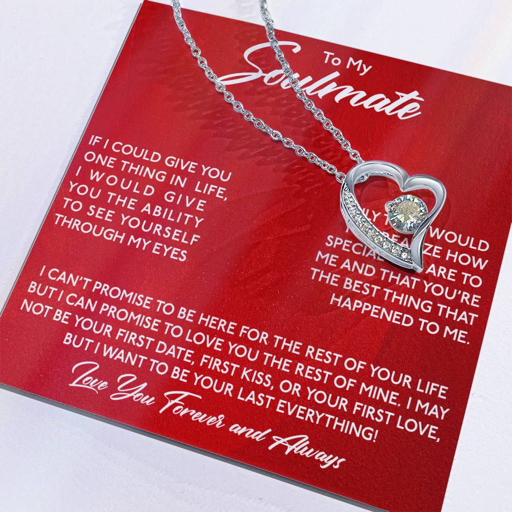 To My Soulmate, You Are Special To Me -Forever Love Necklace